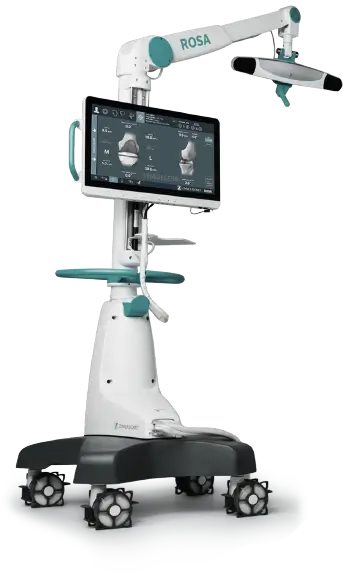 Sistema de cirugía robótica ROSA Knee para reemplazo articular en Tijuana